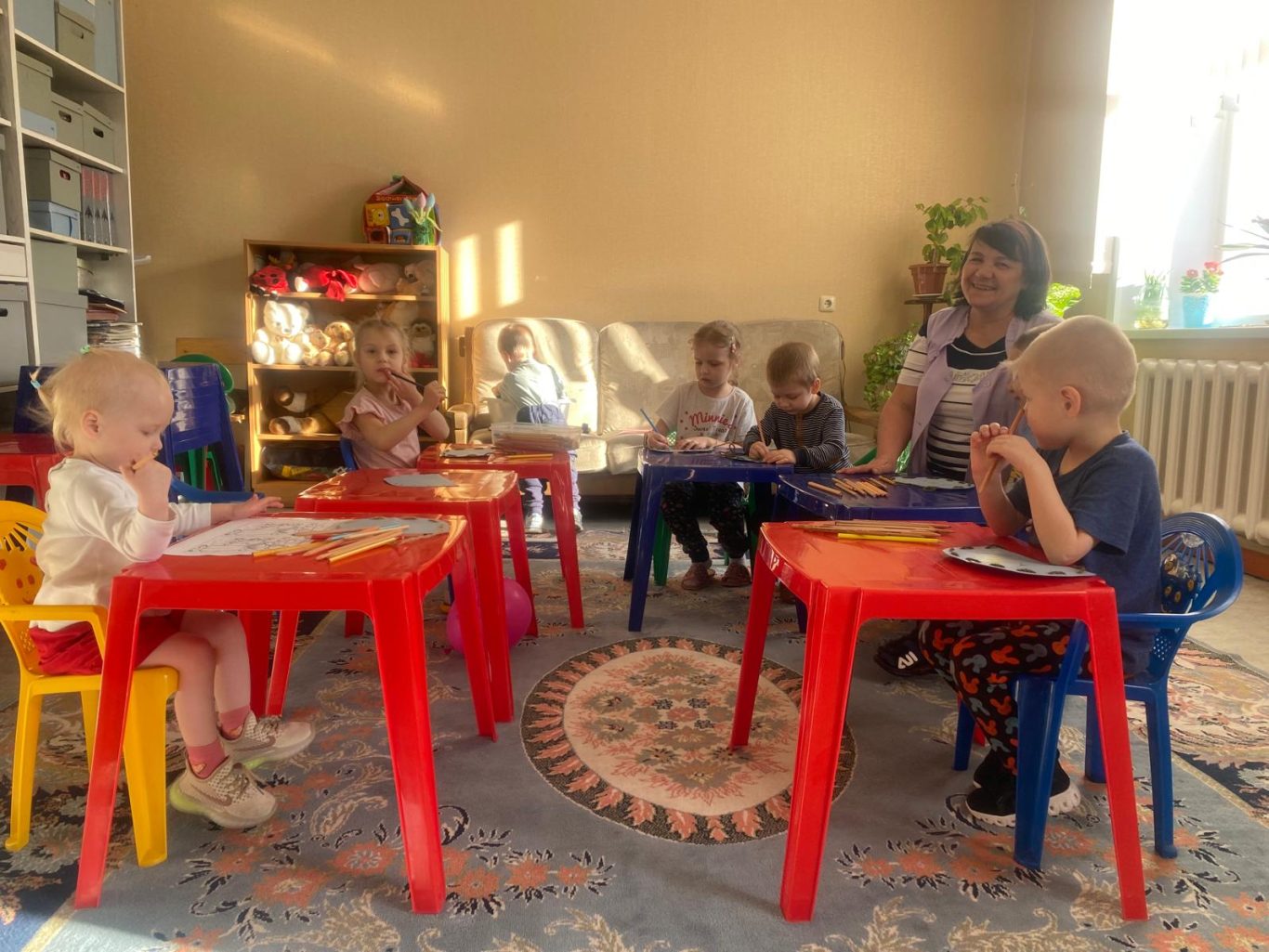 Gemeinsame Aktivitäten im Zentrum