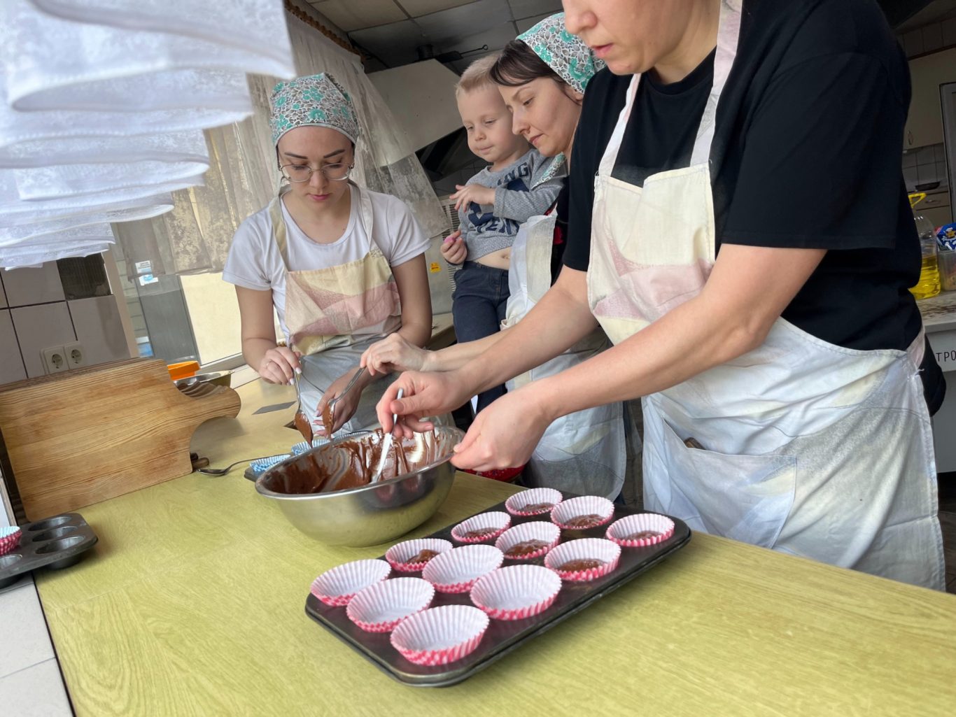Gemeinsame Aktivitäten im Zentrum