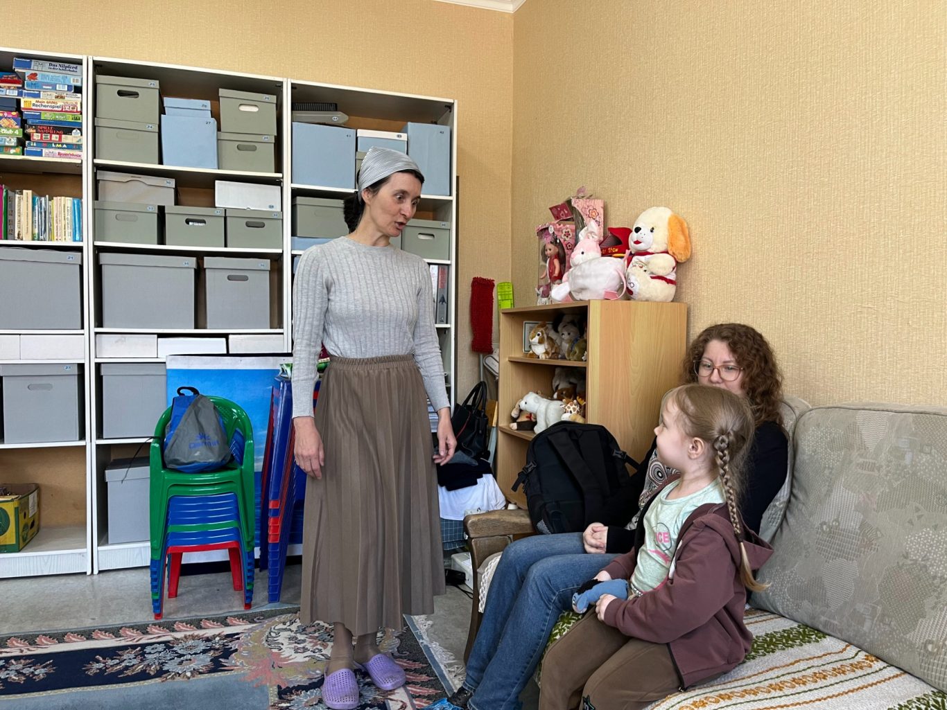 Individuelle Betreuung der Kinder