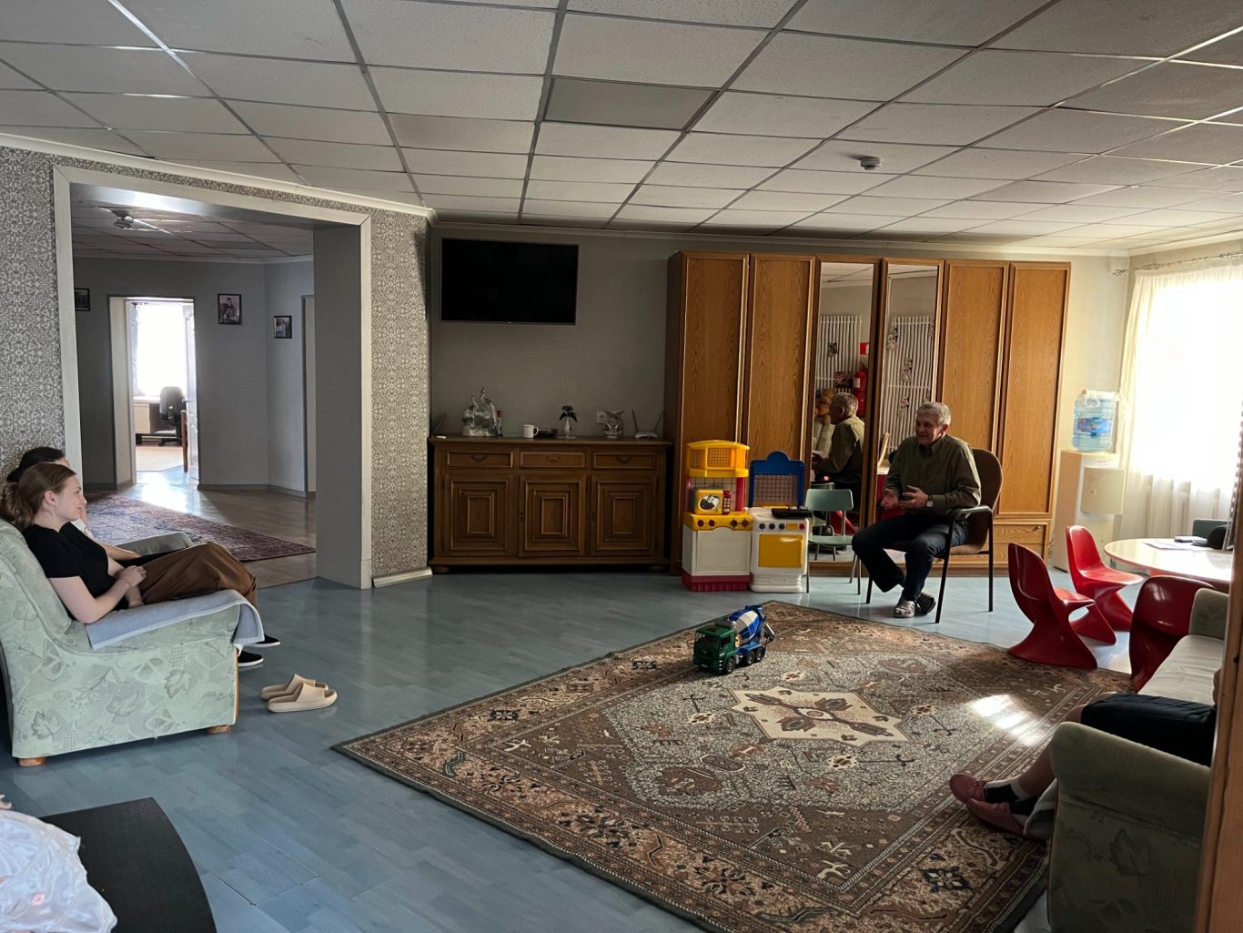 Gemeinsame Aktivitäten im Zentrum