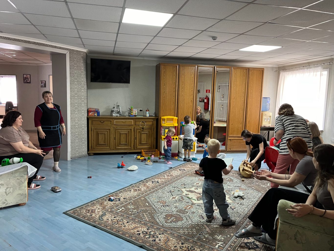 Vertrauensvolle Atmosphäre im Zentrum