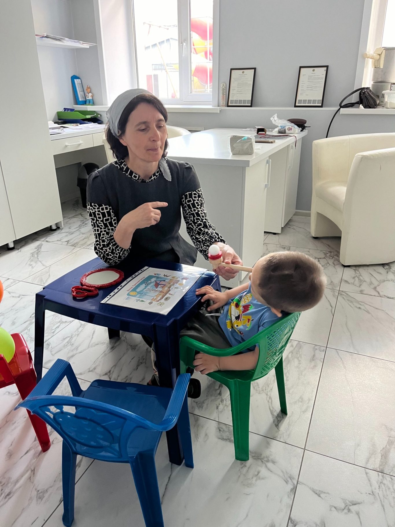 Individuelle Betreuung der Kinder