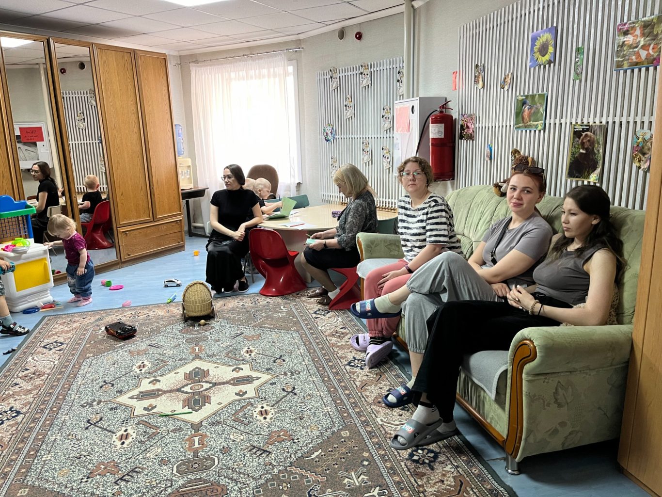 Vertrauensvolle Atmosphäre im Zentrum