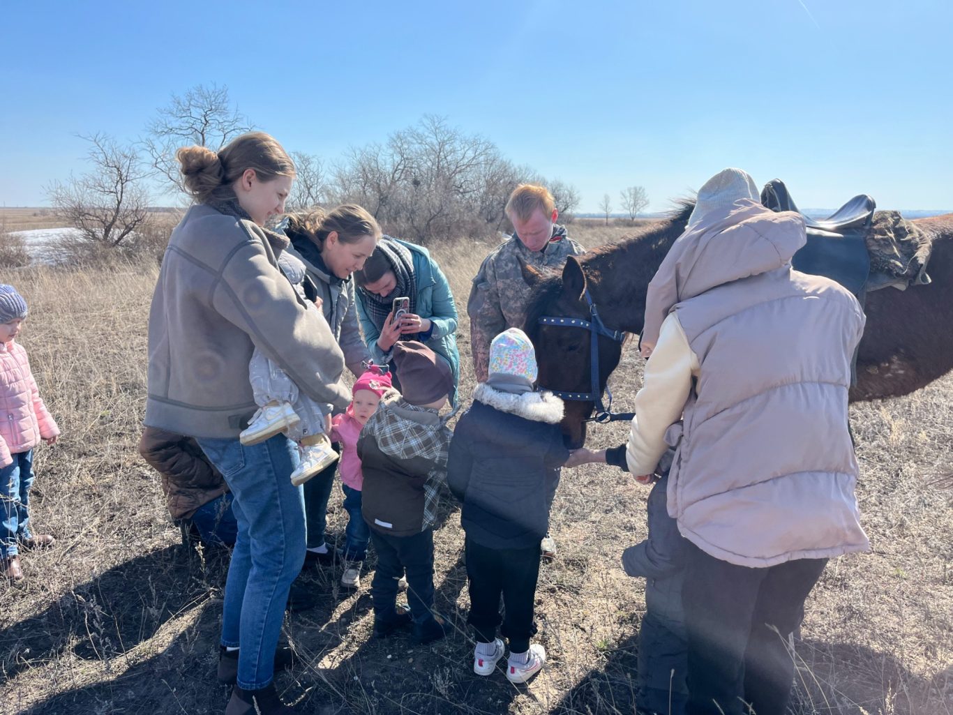 Begegnung mit Tieren im Rahmen der Therapie