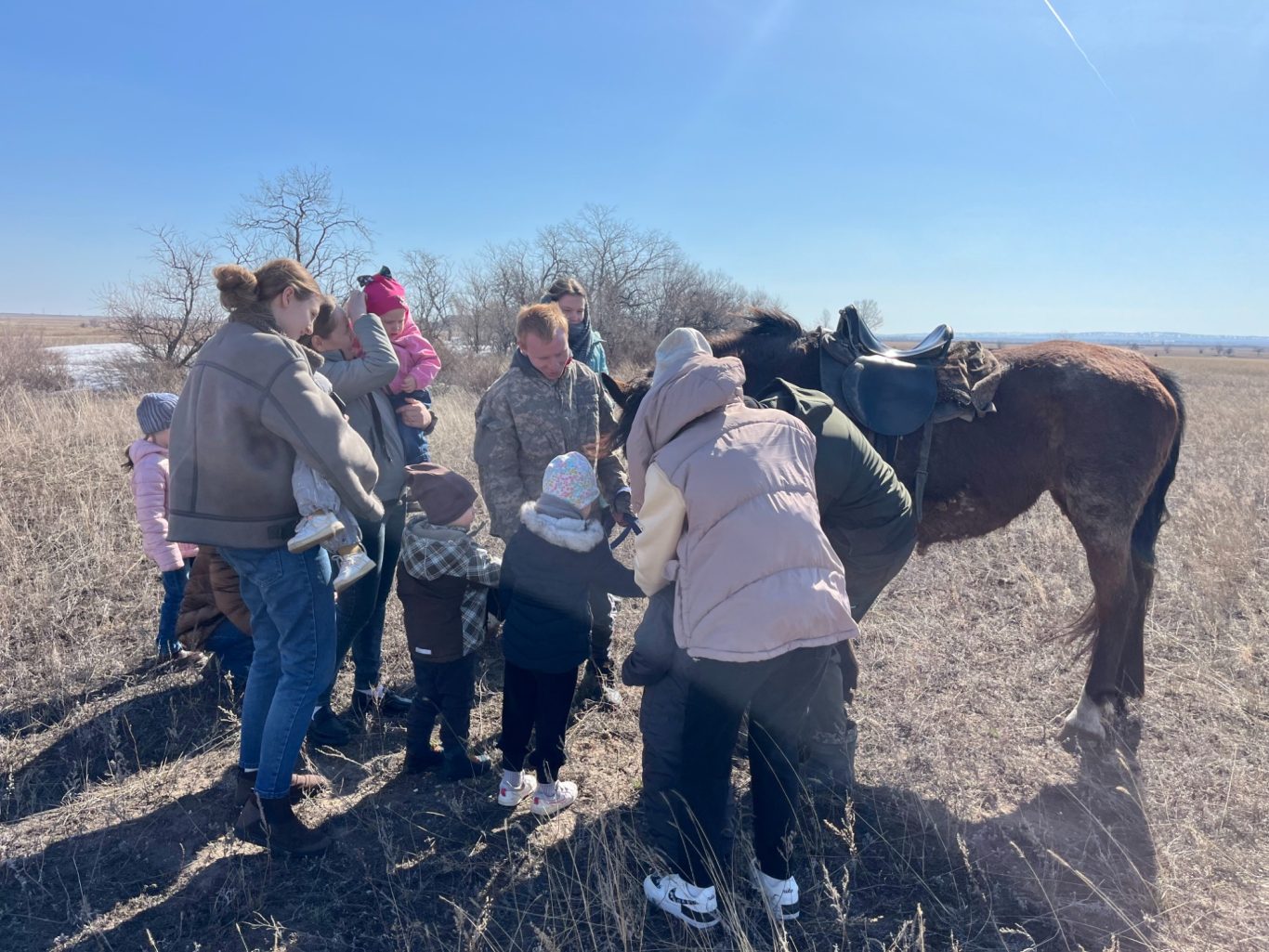 Begegnung mit Tieren im Rahmen der Therapie