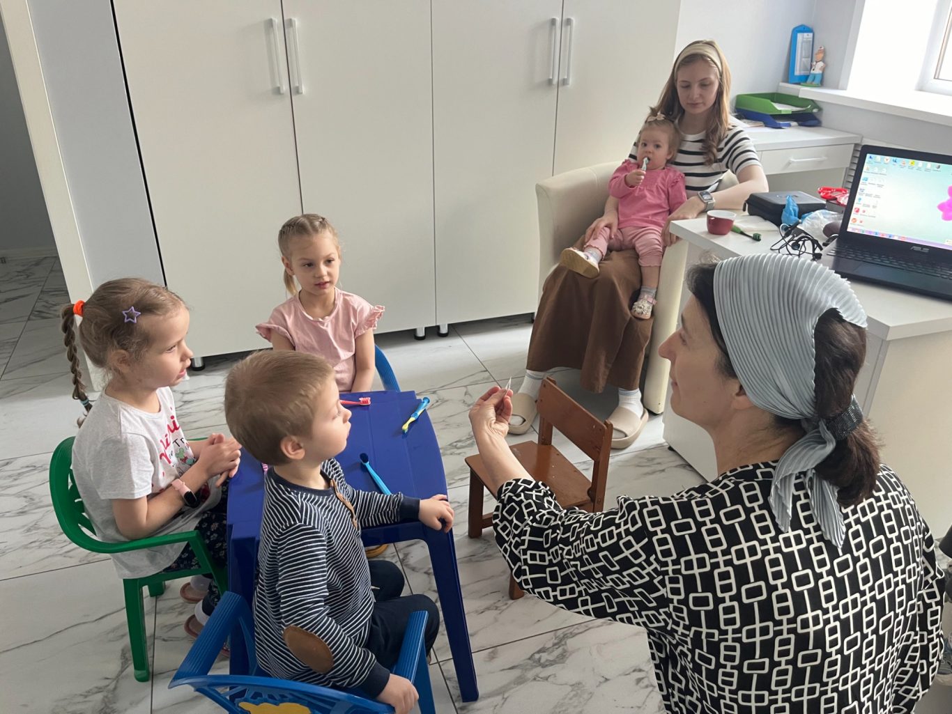 Individuelle Betreuung der Kinder